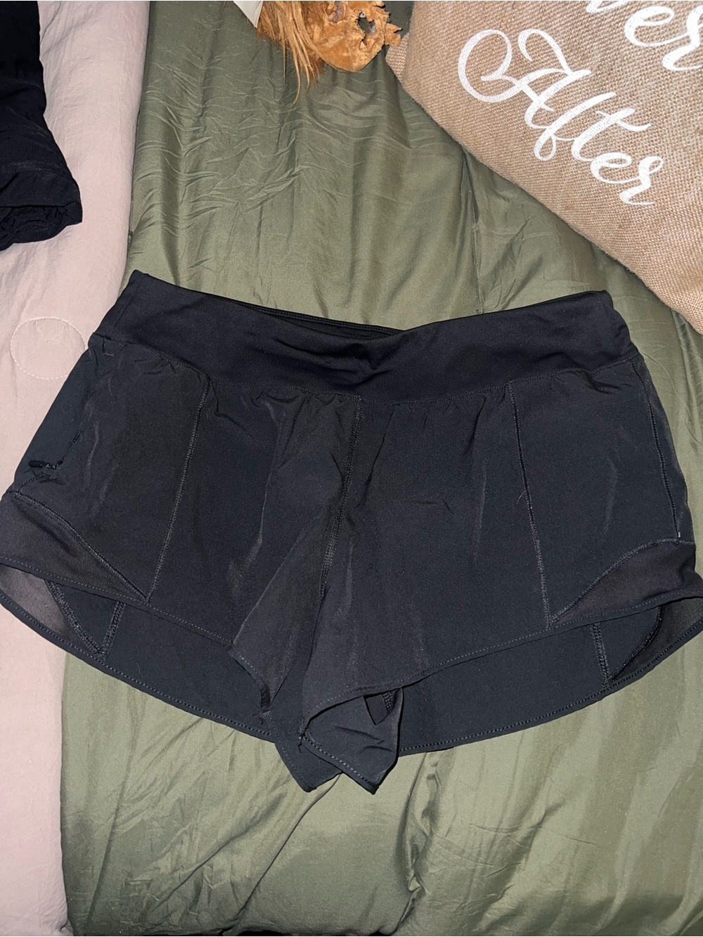 Avia Black Lightweight Athletic Running Shorts